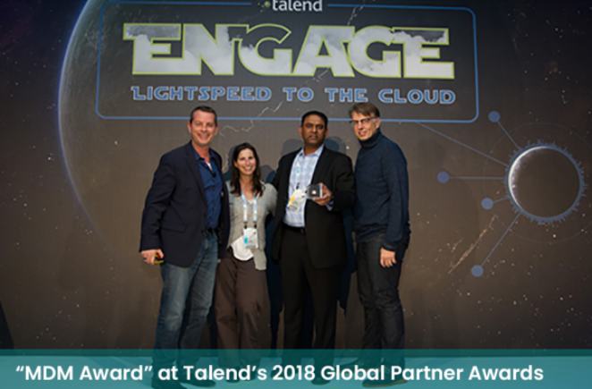 Artha received MDM Award from Talend for Fastest MDM implementation